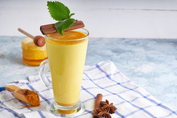 Batido de Cúrcuma con Plátano