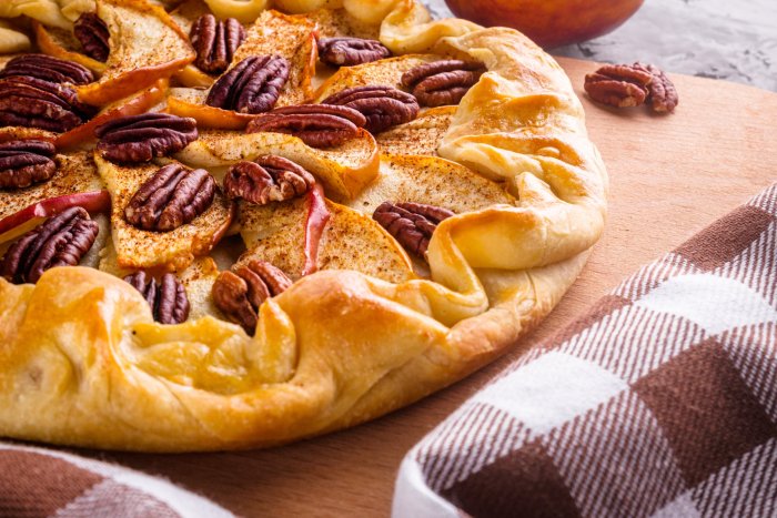 Galette de Manzana, Nueces y Canela