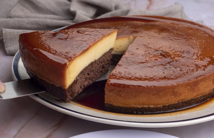 Pastel Imposible, Chocoflan o Tarta Mágica