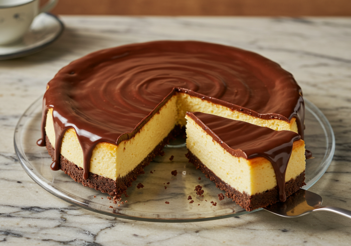 Tarta de Queso y Chocolate