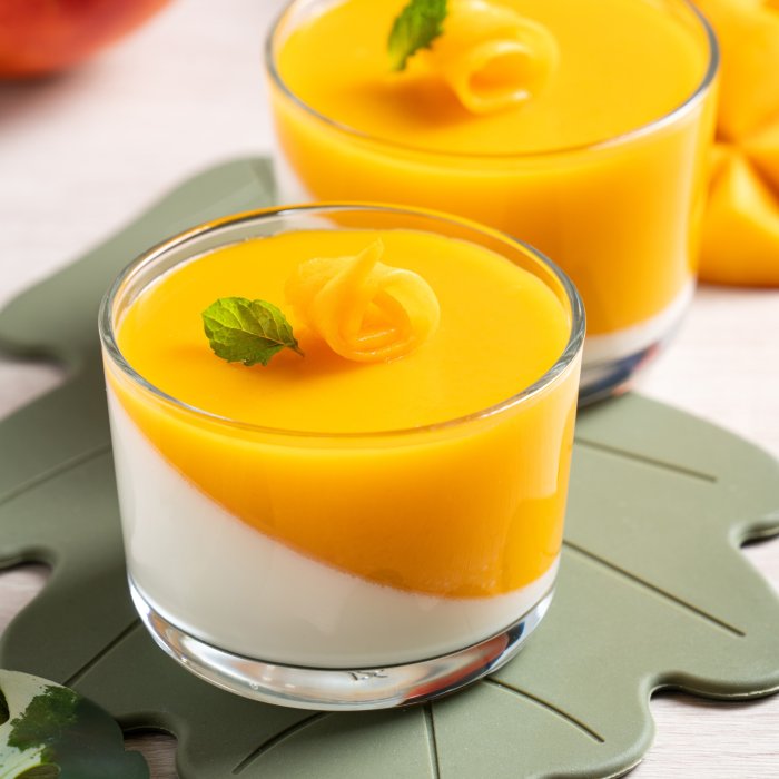 Vasitos de Mango y Yogur