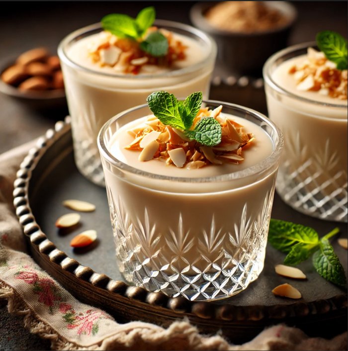 Vasitos de Mousse de Turrón